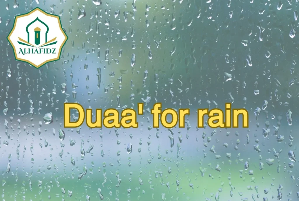 rain dua islam